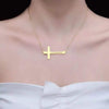 On the Cross Necklace
